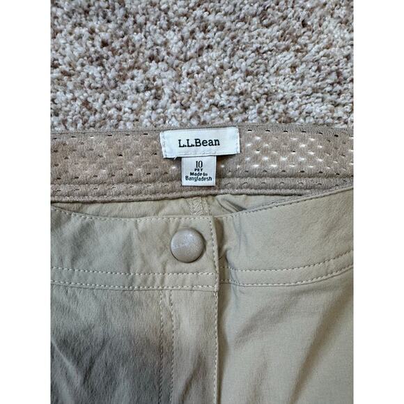 L.L. Bean comfort Trail pants, Womans size 10 Petite / Short; lightweight - Picture 3 of 10